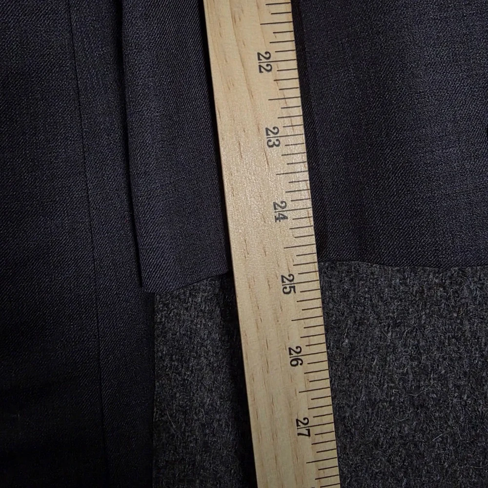 Joseph Abboud Mens Charcoal Gray Wool Blazer Sport Coat Jacket Size 40R‎
